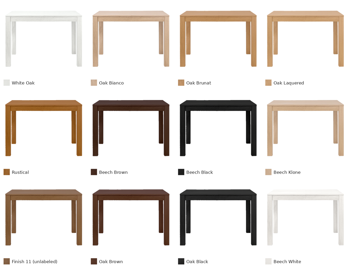 Ray Dining Table Oak Bianco