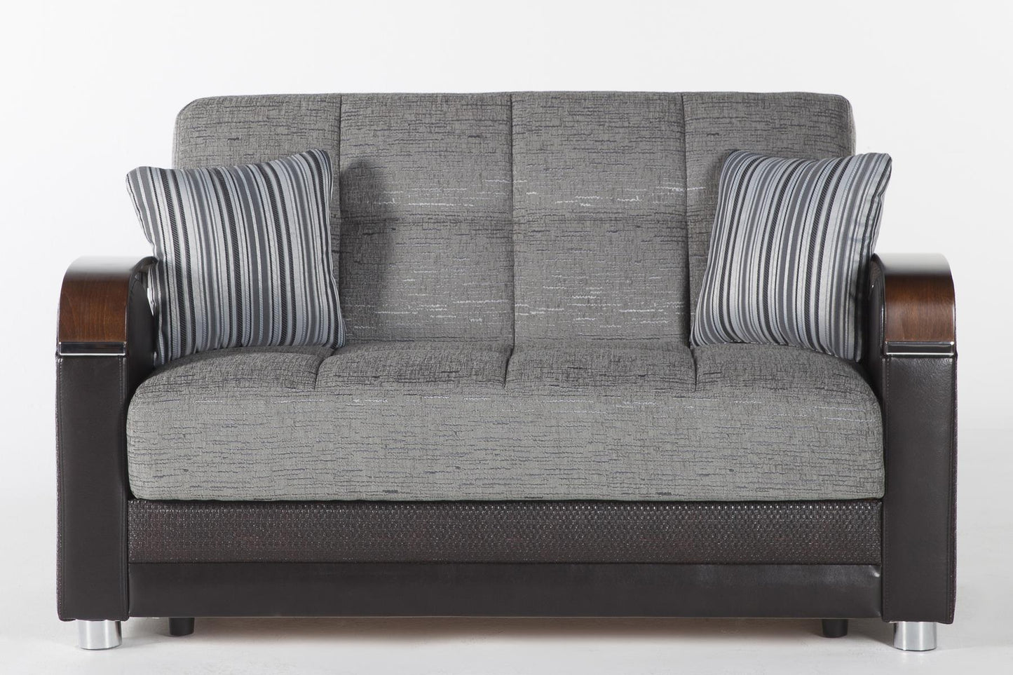 Luna Fulya Grey Loveseat