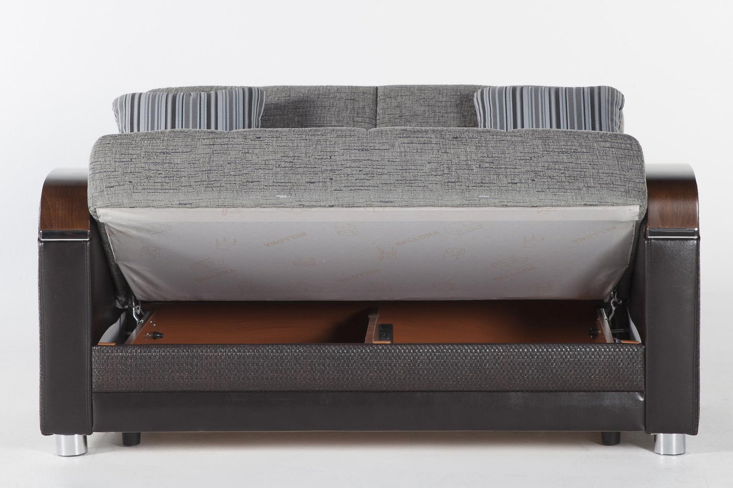 Luna Fulya Grey Loveseat
