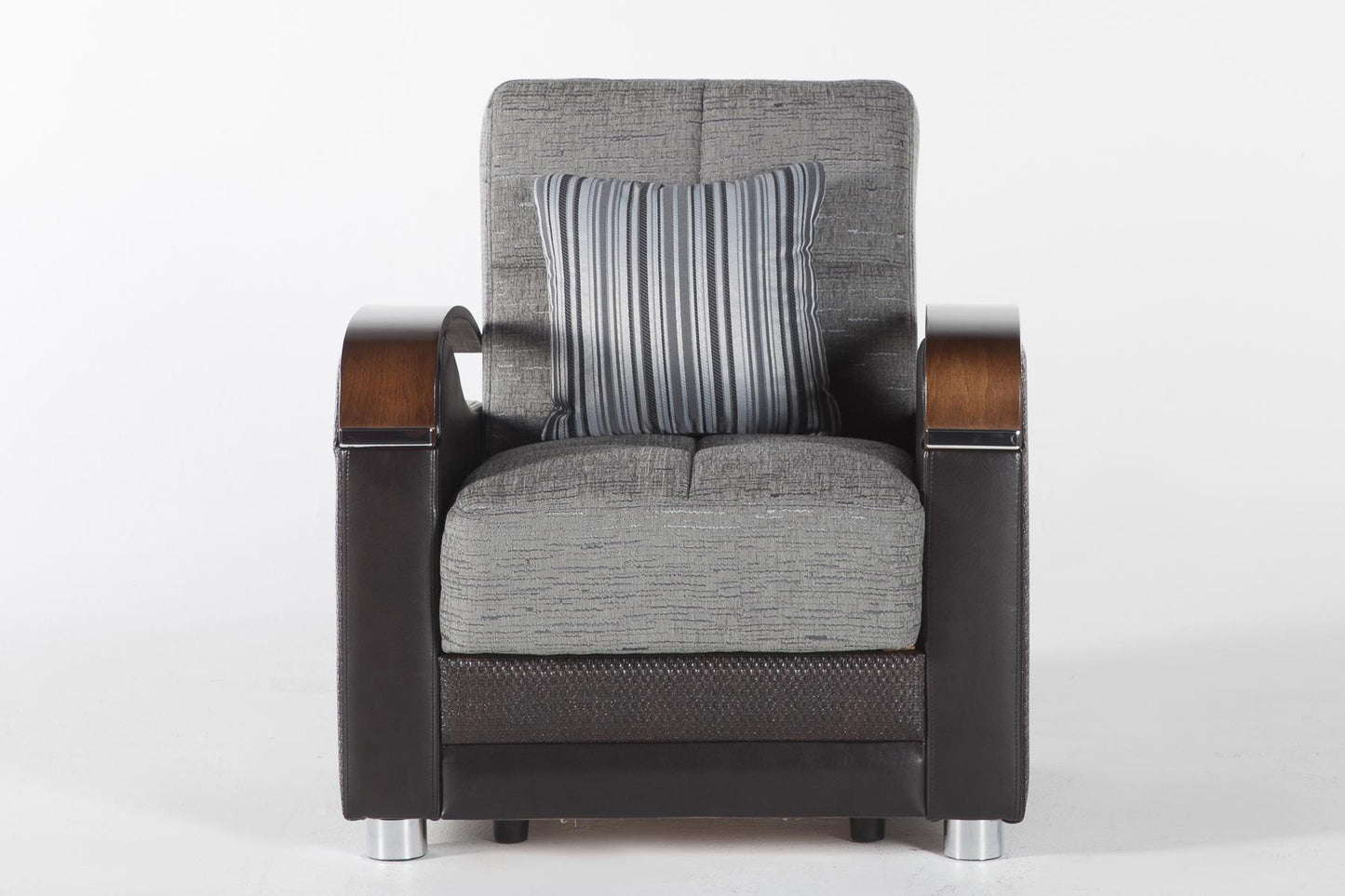 Luna Fulya Grey Chair
