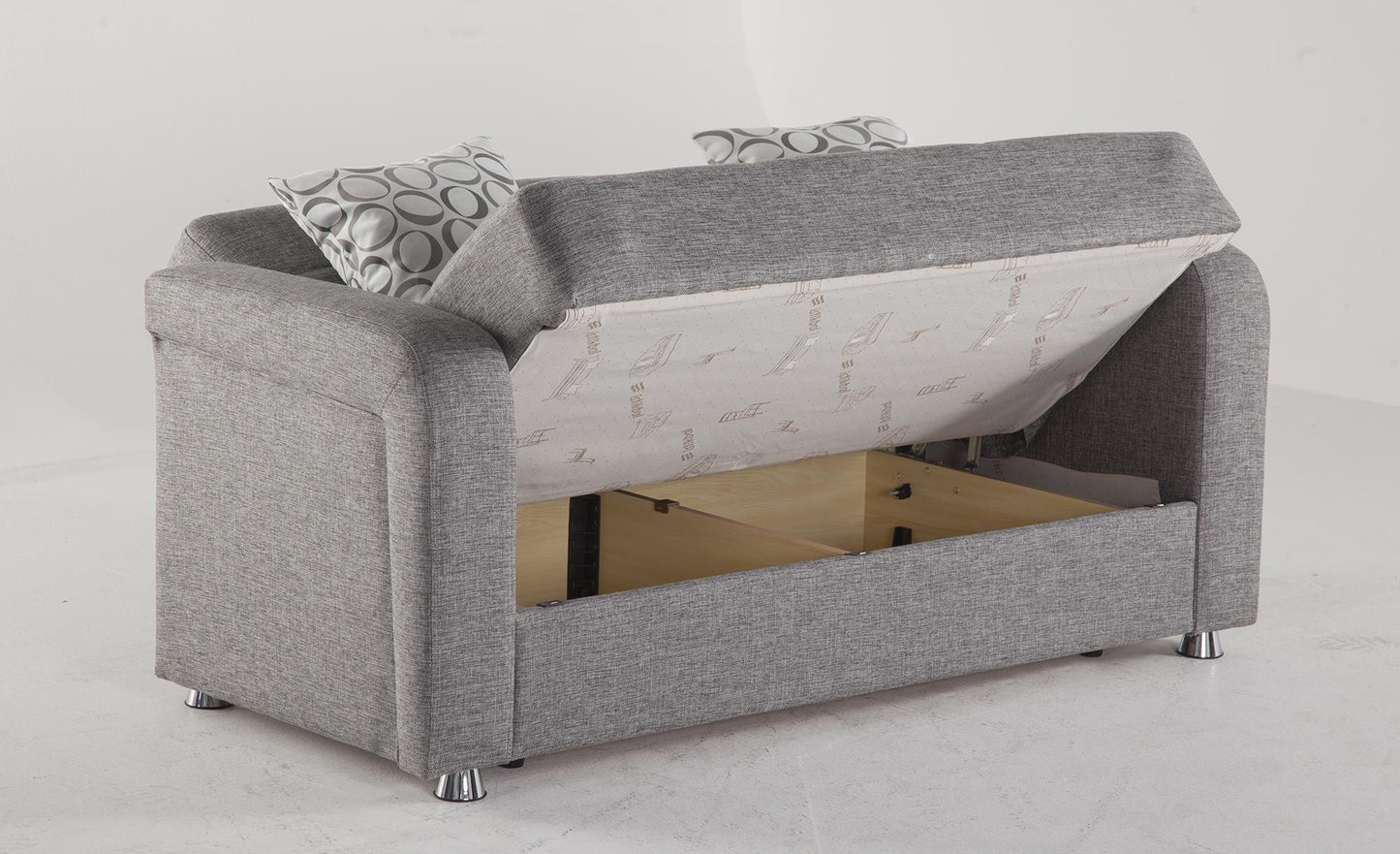 Vision Diego Gray Loveseat