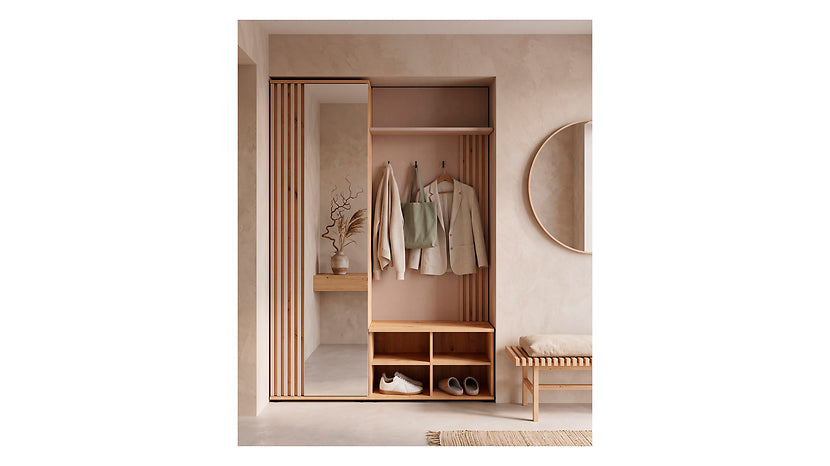 Brevas Hallway Wardrobe