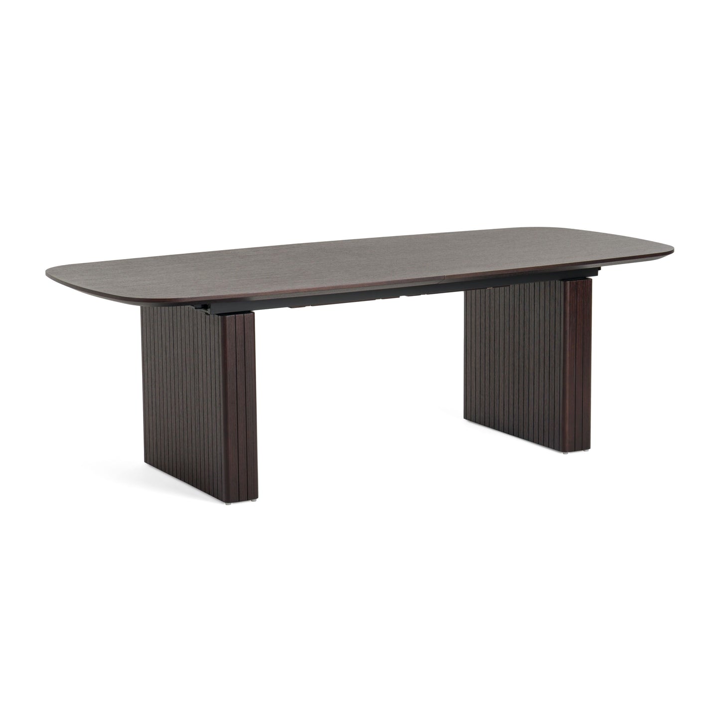 Modrest Calhoun - Modern Smoked Oak Extendable Dining Table