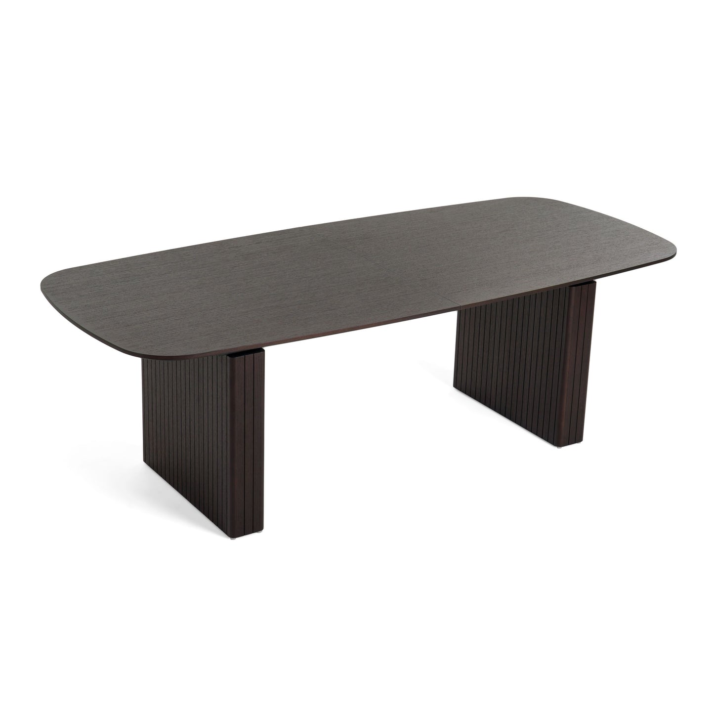 Modrest Calhoun - Modern Smoked Oak Extendable Dining Table