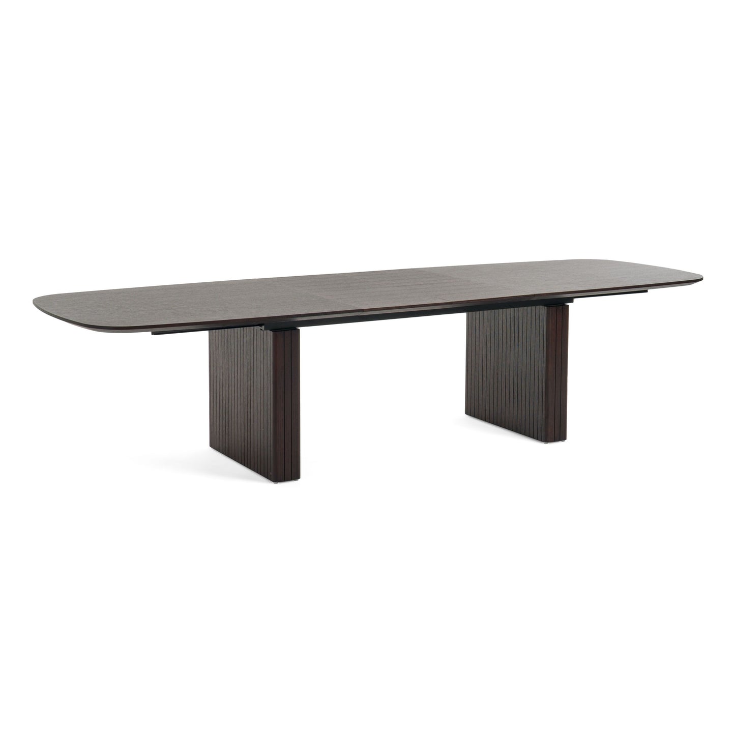 Modrest Calhoun - Modern Smoked Oak Extendable Dining Table