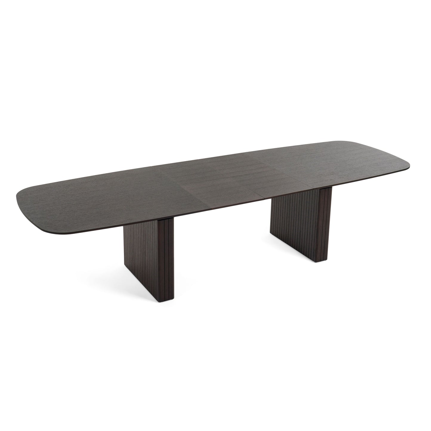 Modrest Calhoun - Modern Smoked Oak Extendable Dining Table