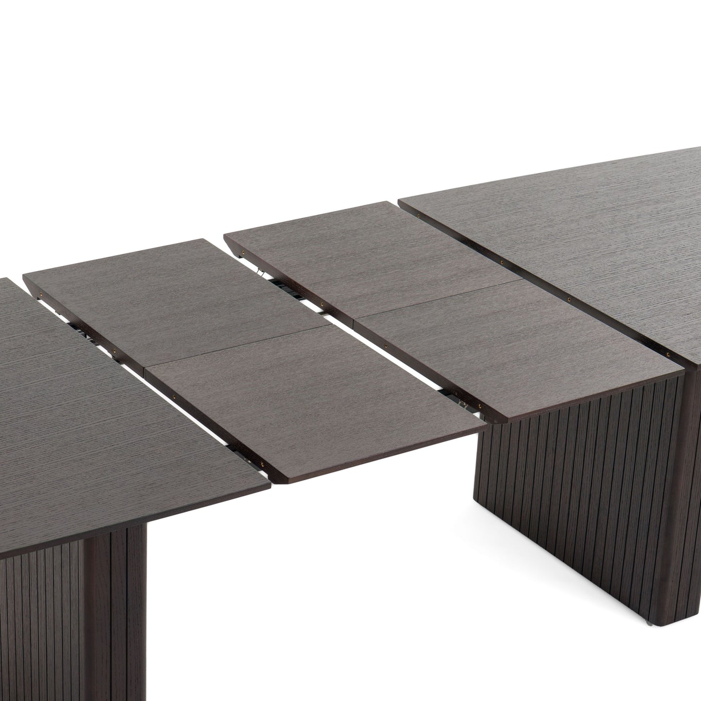 Modrest Calhoun - Modern Smoked Oak Extendable Dining Table