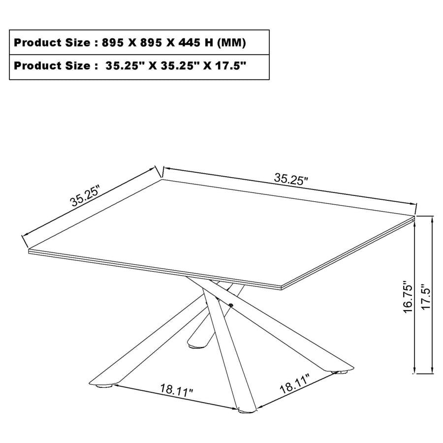 Carvell Square Coffee Table