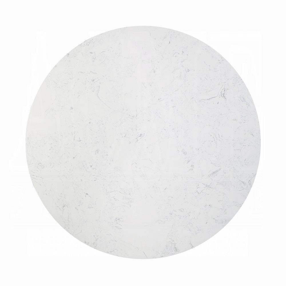 Jaramillo Round Dining Table W/Engineered Marble Top DN02141