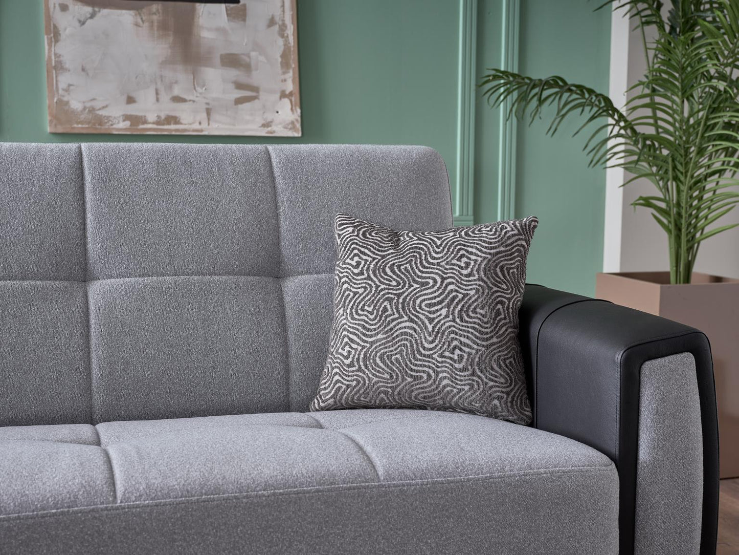 Dub Boss Gray Sofa Bed