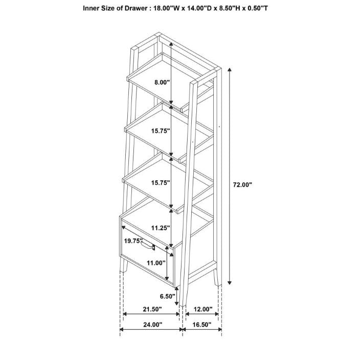 Fab 2-piece Bookshelf