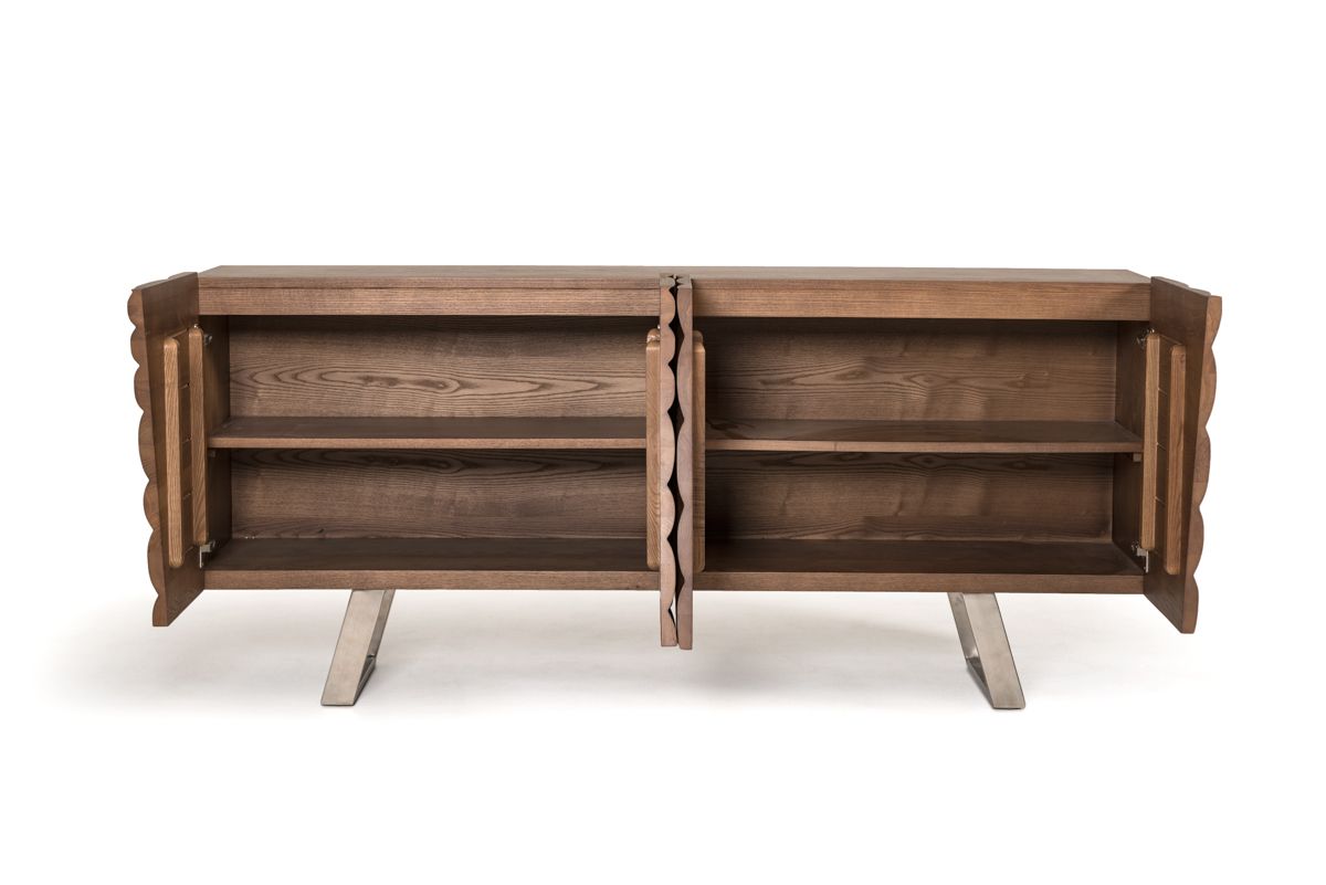 Finley Mid-Century Walnut Buffet