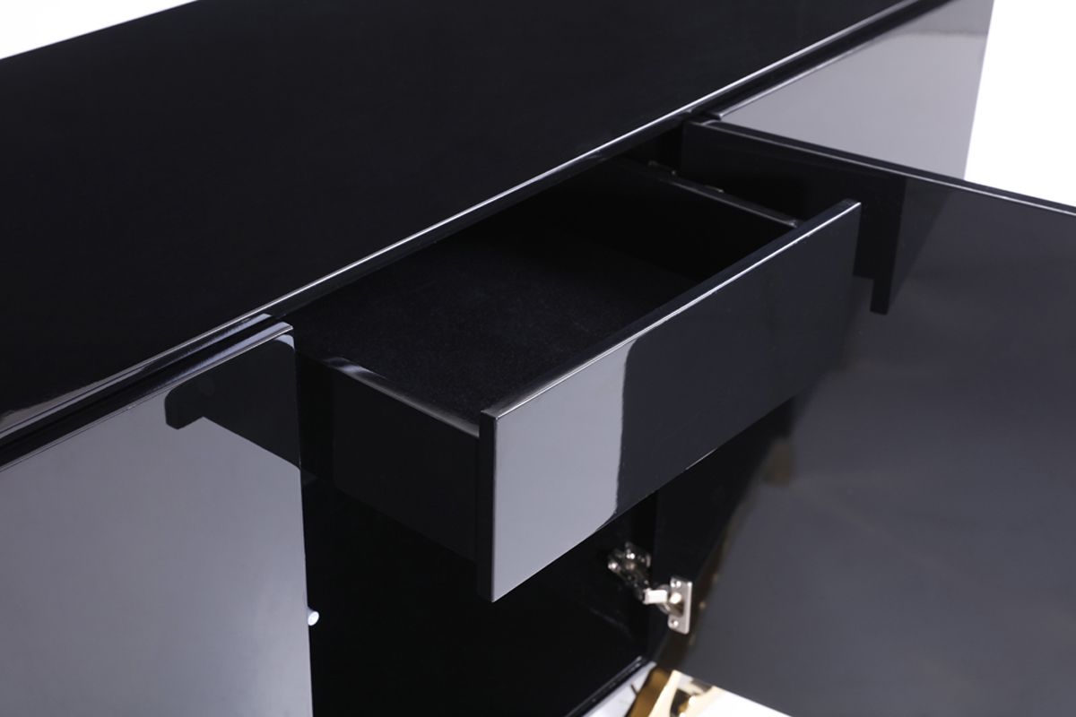 Legend Modern Black & Gold Buffet