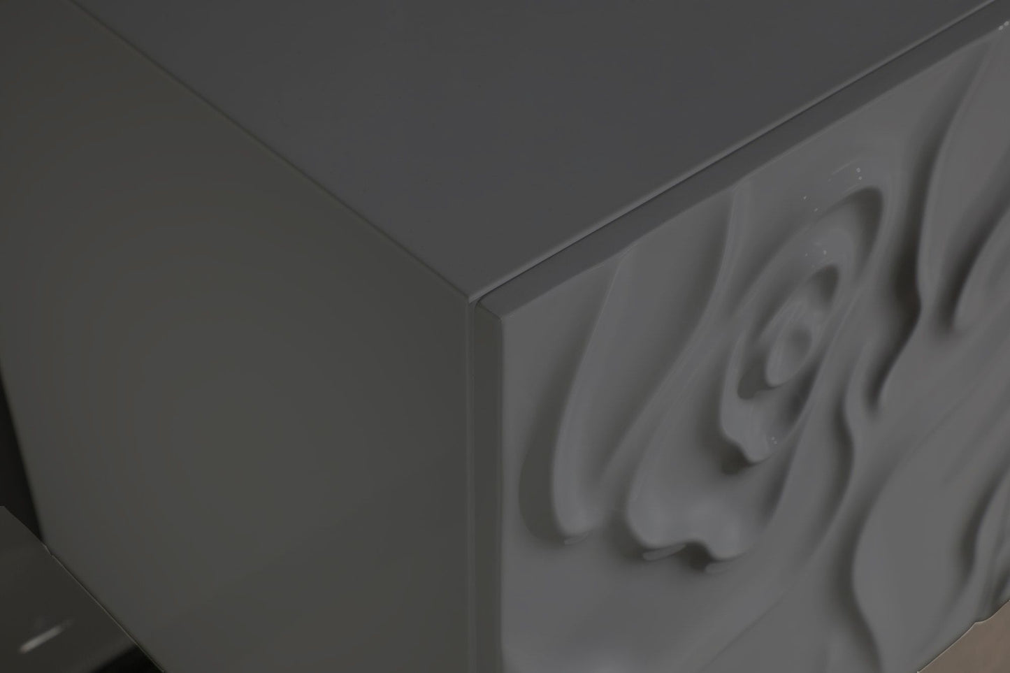 Gwen - Modern Grey High Gloss Buffet