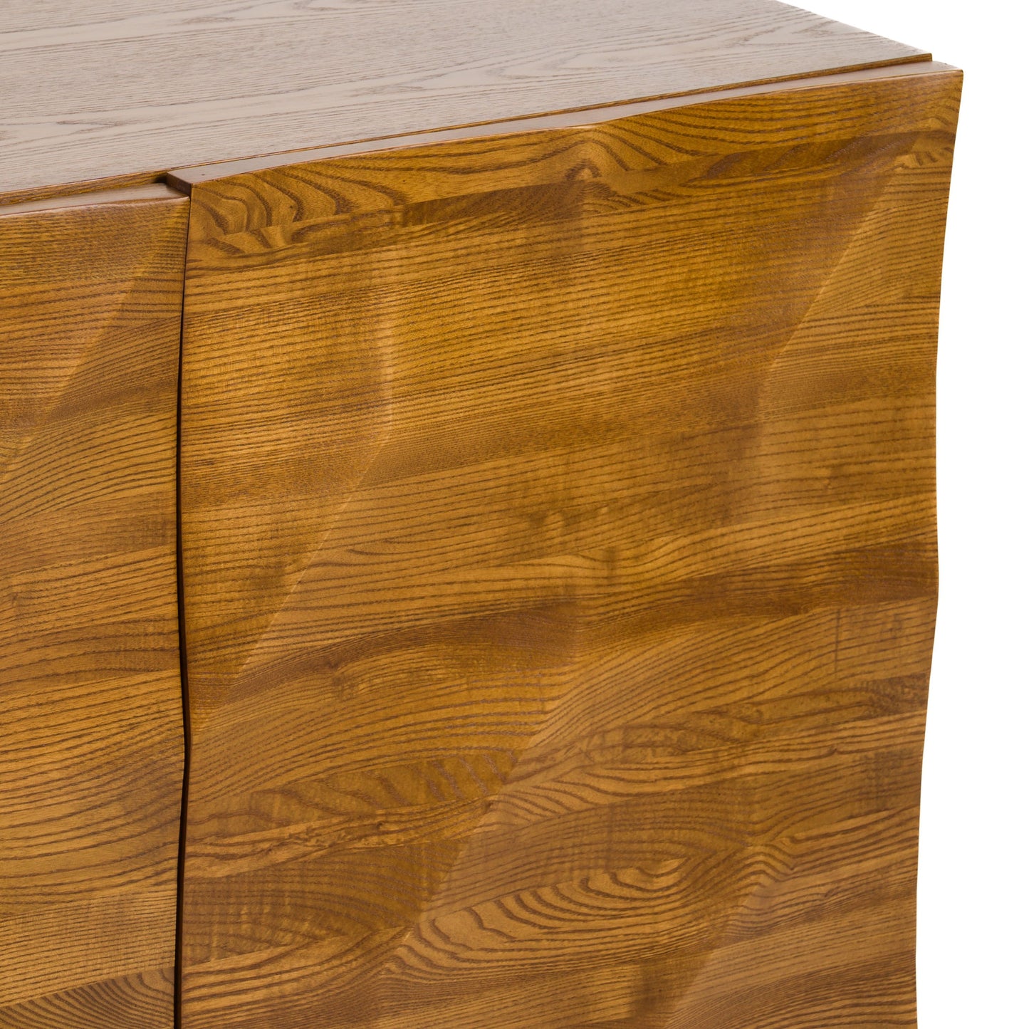 Killeen - Modern Gold + Walnut Buffet