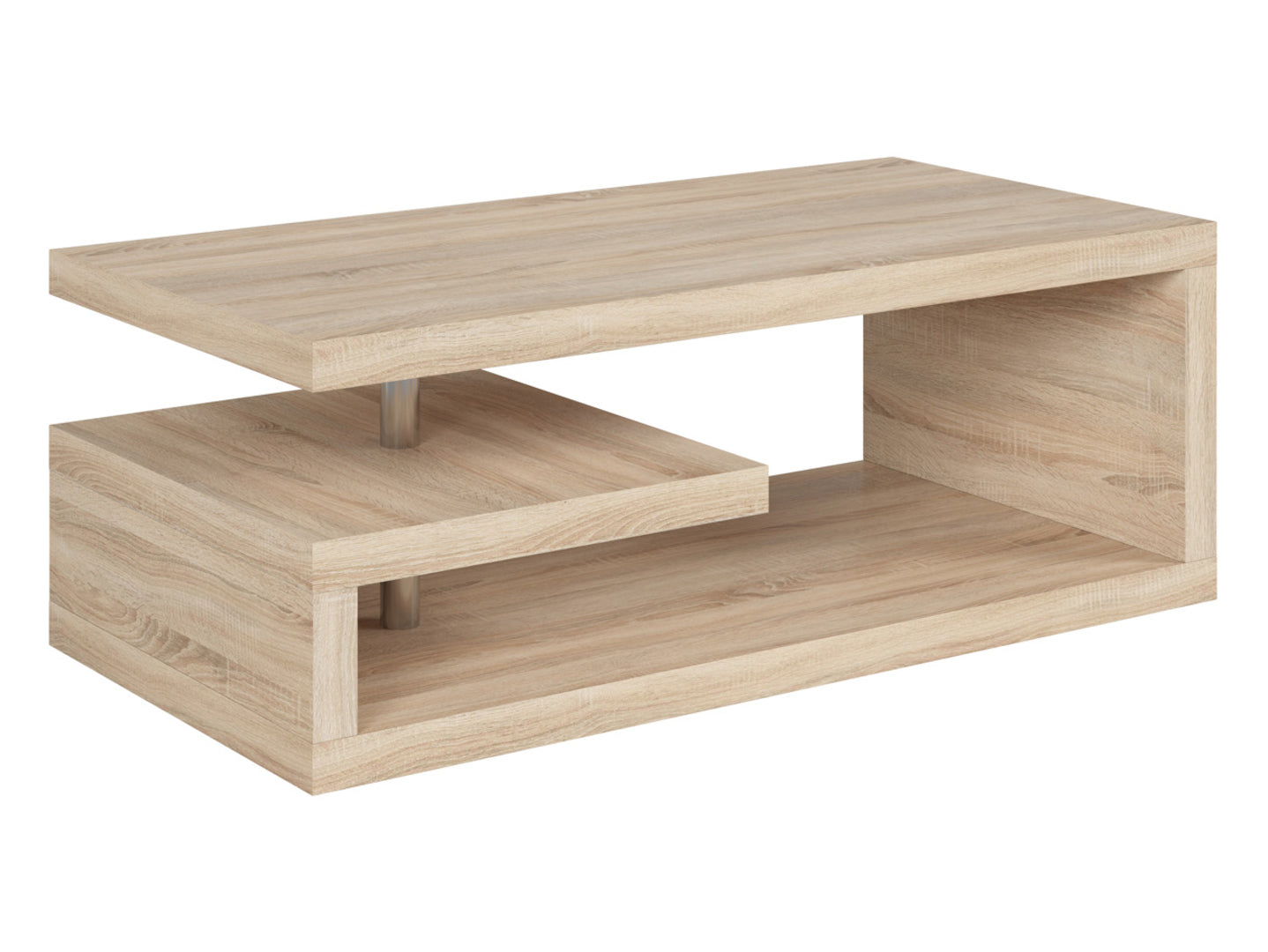 Glimp 47" Coffee Table Sonoma Oak