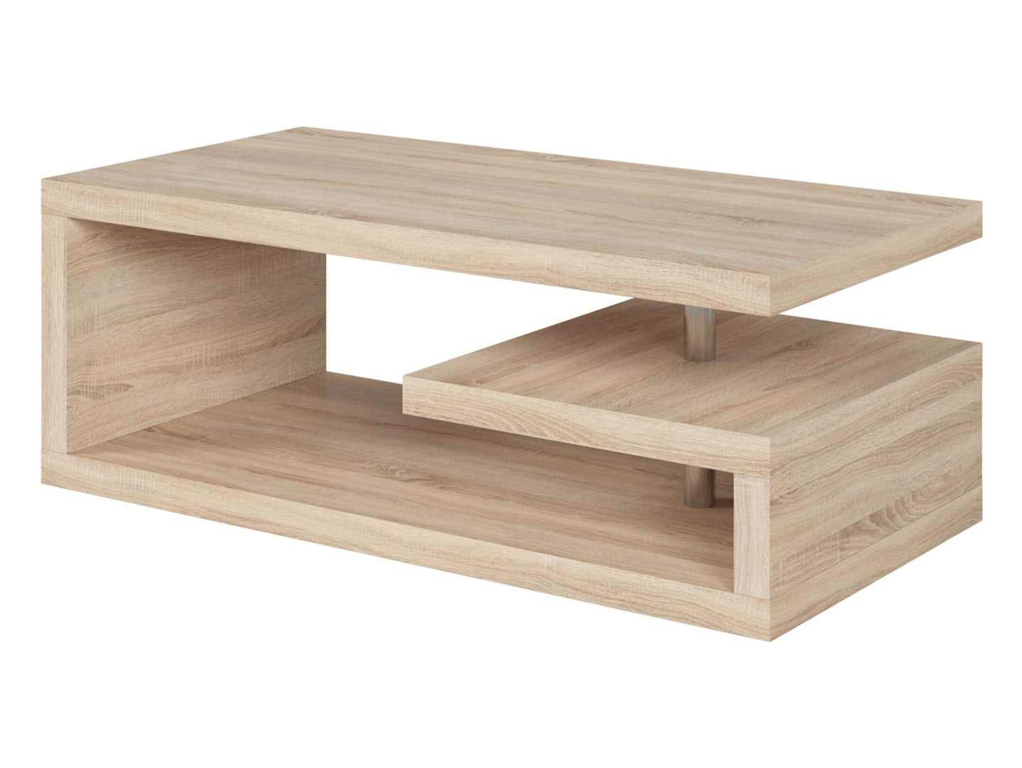 Glimp 47" Coffee Table Sonoma Oak