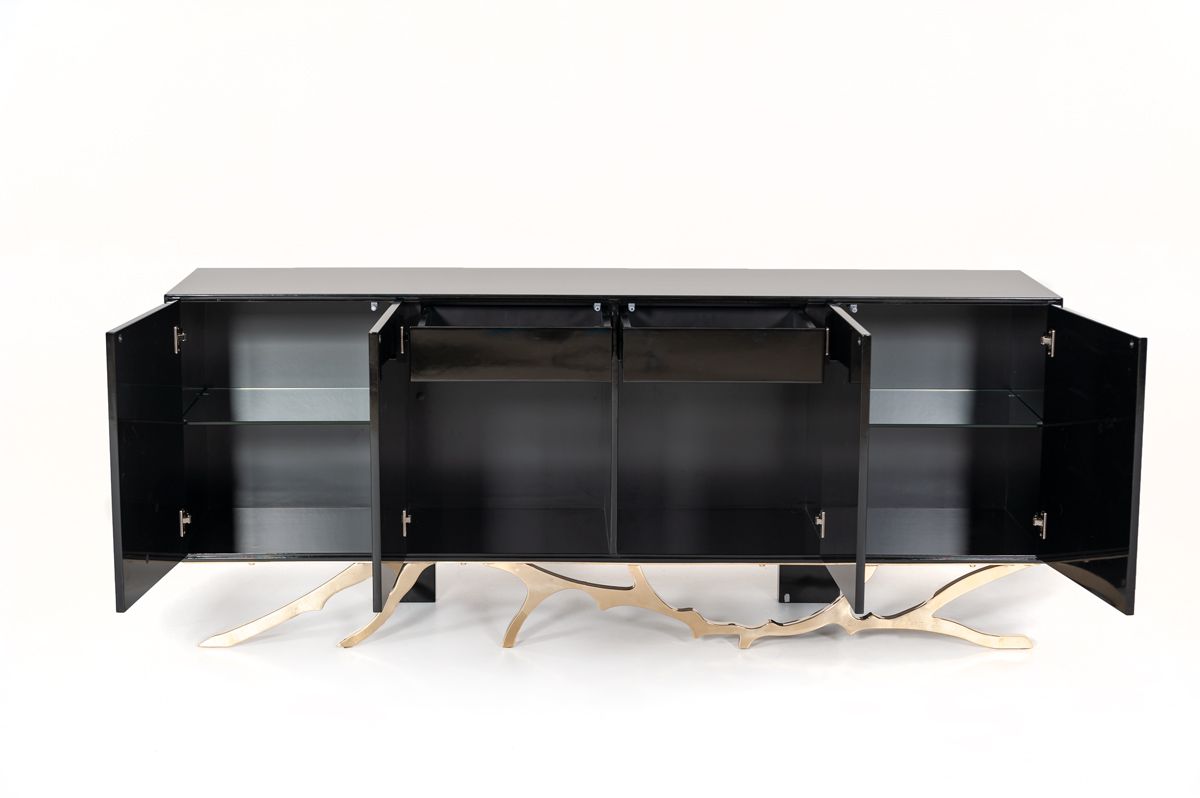 Legend Modern Black & Gold Buffet