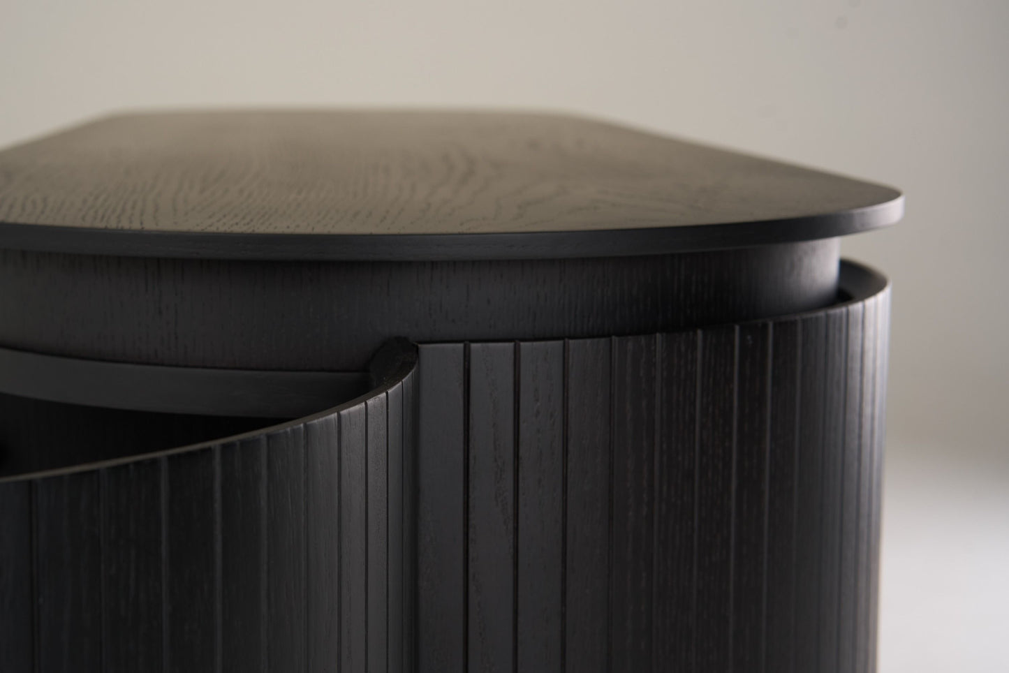 Miami - Modern Black Oak Buffet