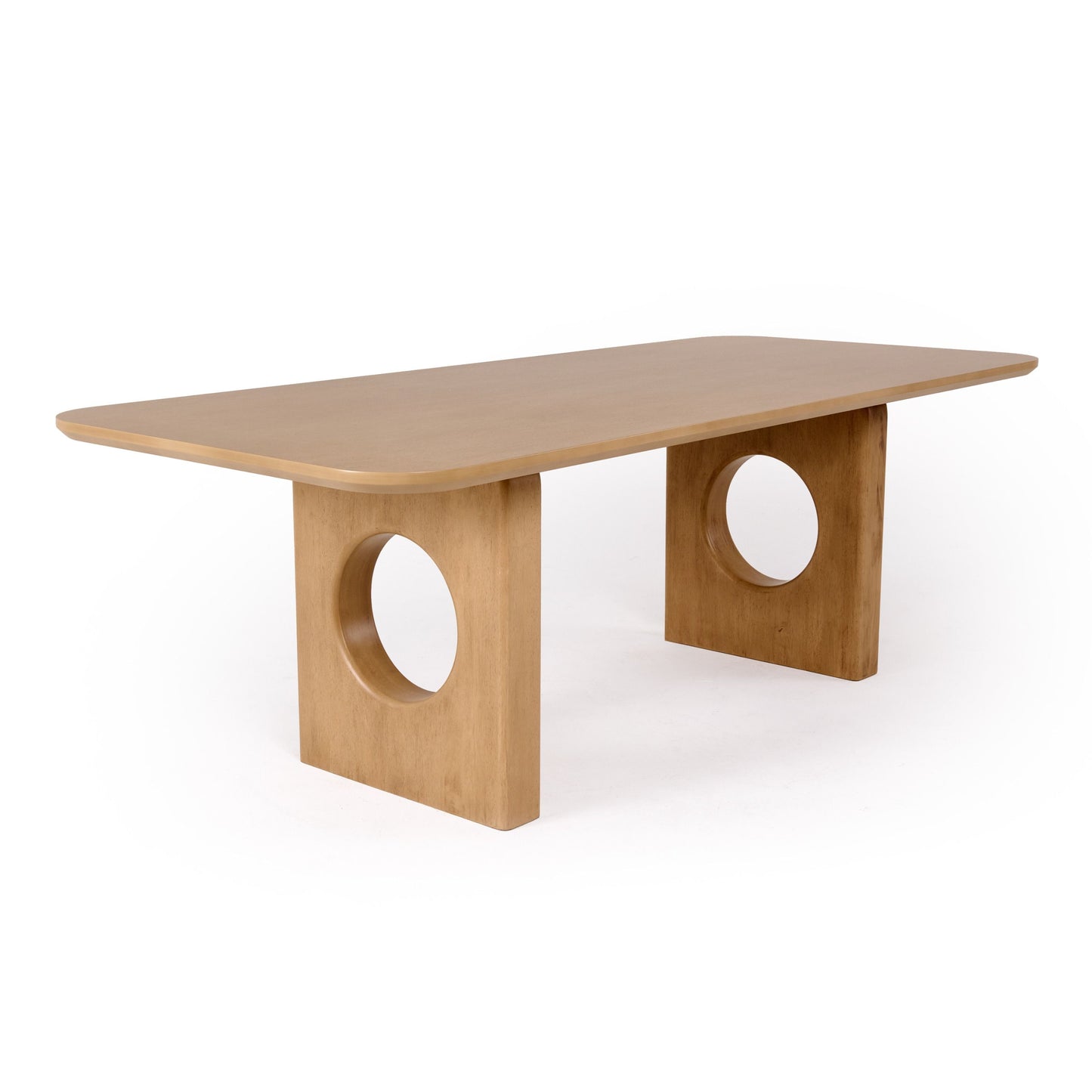 Nova Domus Oshana - Modern White Oak Dining Table