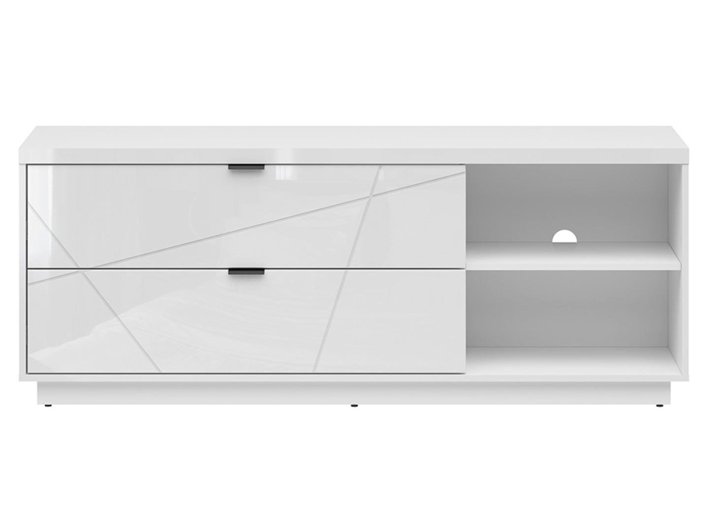 Forn TV Stand RTV2S White Gloss