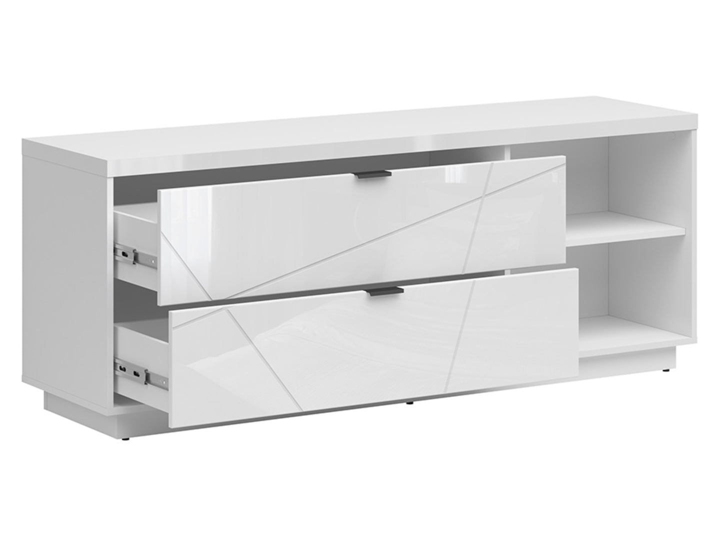 Forn TV Stand RTV2S White Gloss