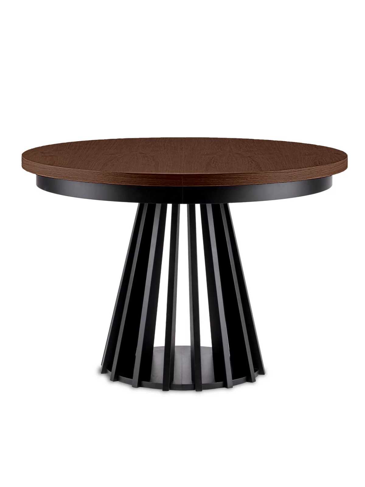 Lamello Dining Table Brown Oak/Black