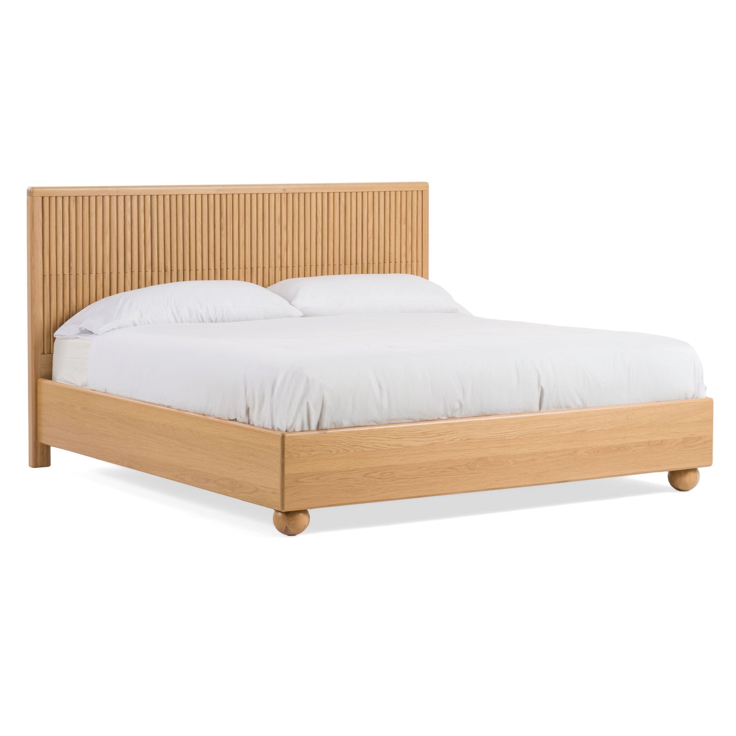 Winters - Modern Natural Oak Queen Bed