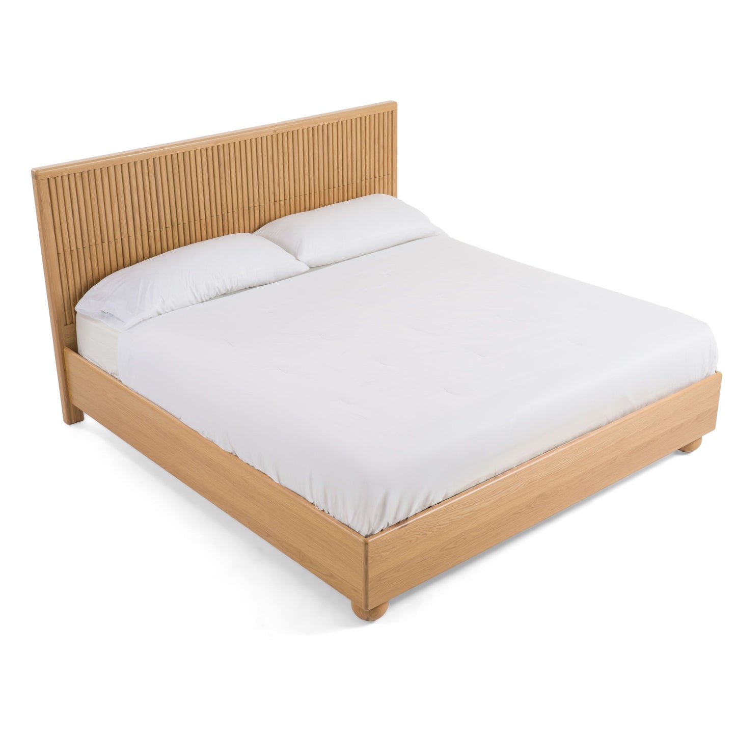 Winters - Modern Natural Oak Queen Bed