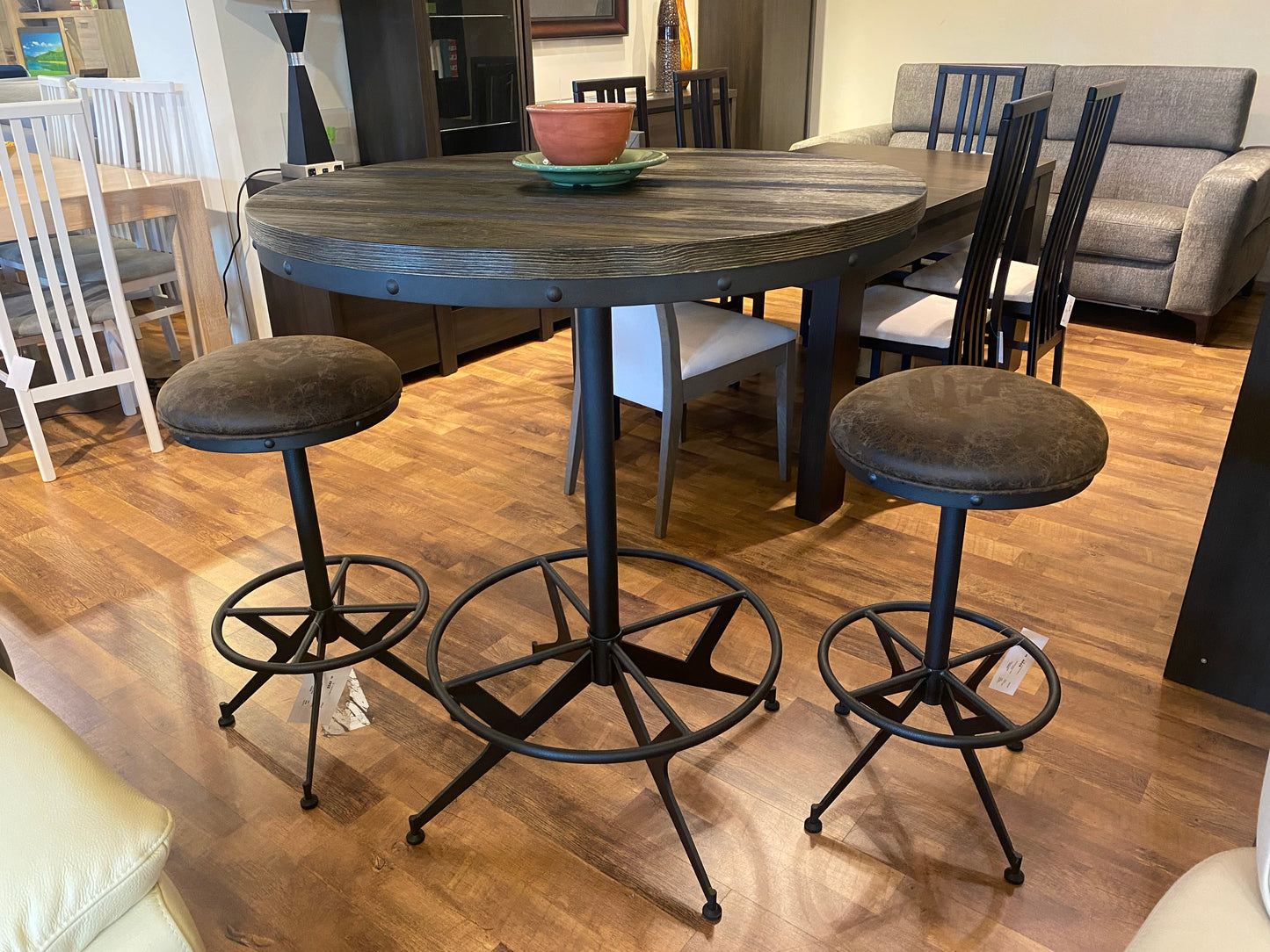 Bar Table + 2 chairs set
