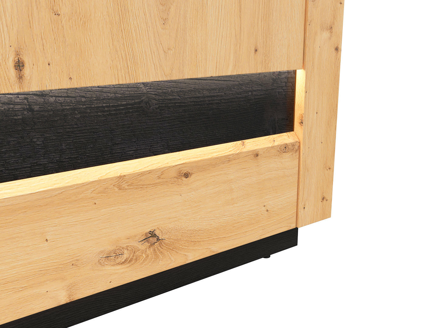 OSTIA Glass-door cabinet KOM2W2S