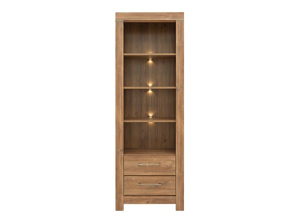 GENT Bookshelf REG2S/20/7 OAK STERLING