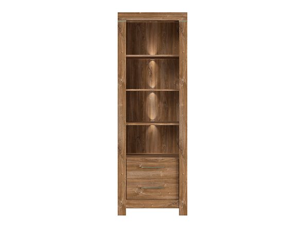 GENT Bookshelf REG2S/20/7 OAK STERLING