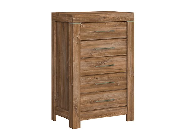 GENT DRESSER KOM5S/10/7 OAK STERLING