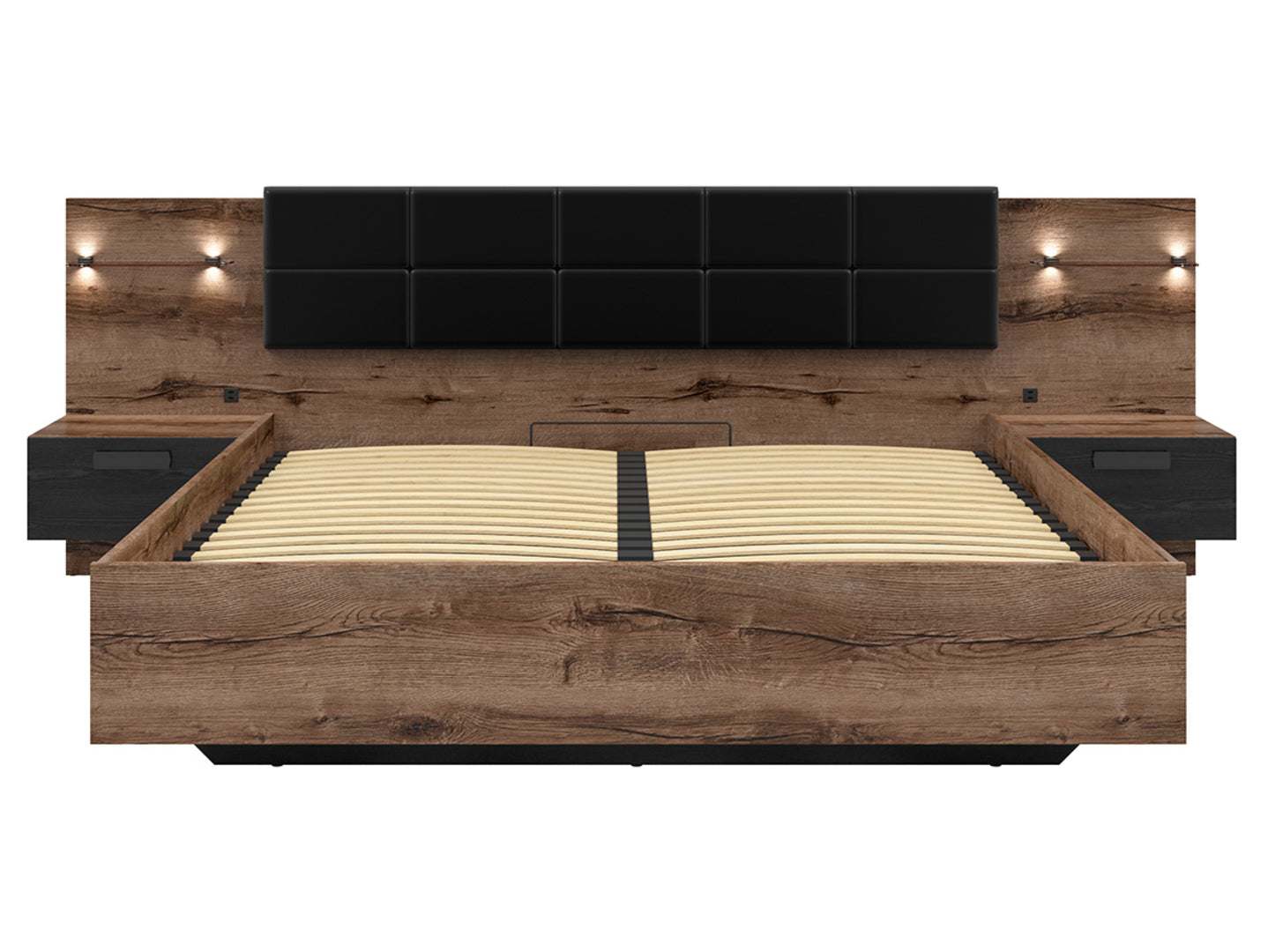KASSEL BED 180 WITH STORAGE LOZ/180/B