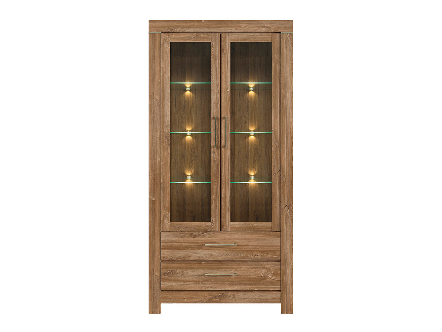 GENT Glass-door cabinet REG2W2S/20/10