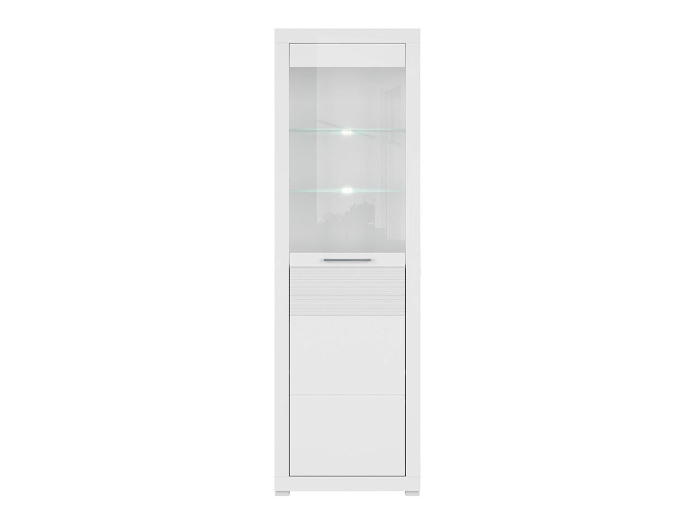FLAMES GLASS DOOR CABINET REG1W