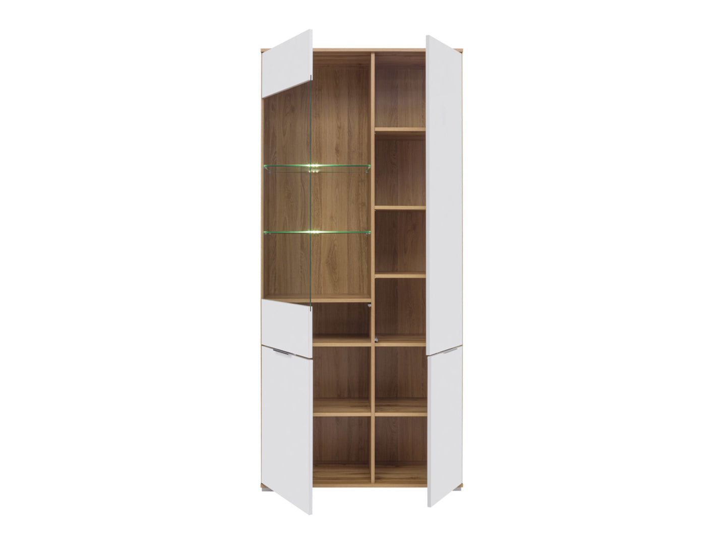 ZELE GLASS DOOR CABINET REG1W3D