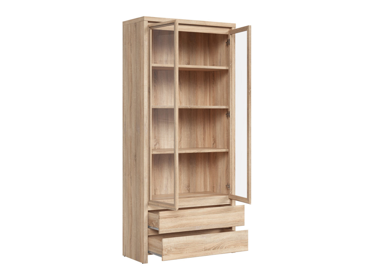 KASPIAN GLASS DOOR CABINET REG2W2S