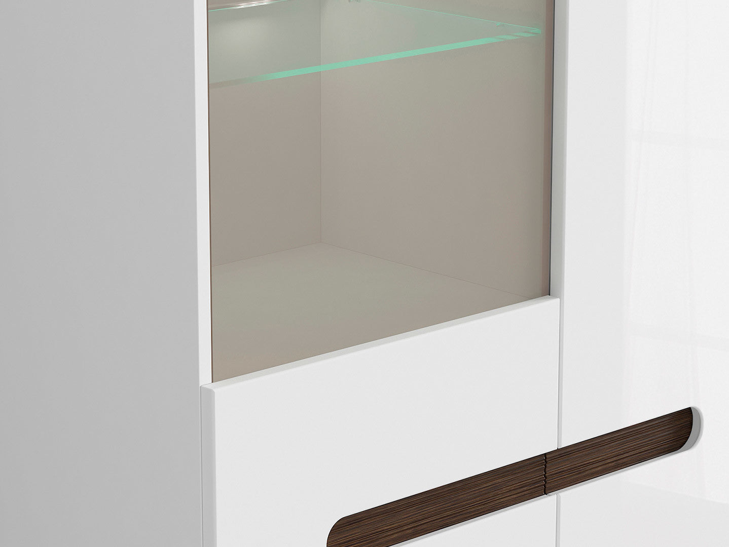AZTECA TRIO GLASS CABINET REG1W1D/19/9