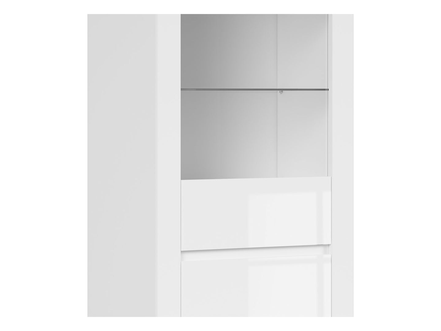 HOLTEN Glass-door cabinet REG1D1W