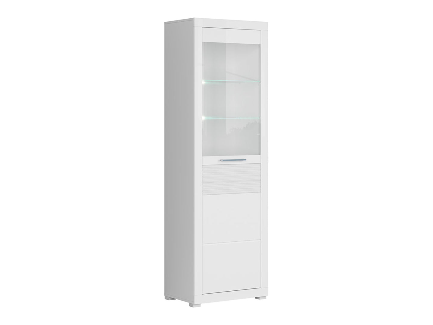 FLAMES GLASS DOOR CABINET REG1W