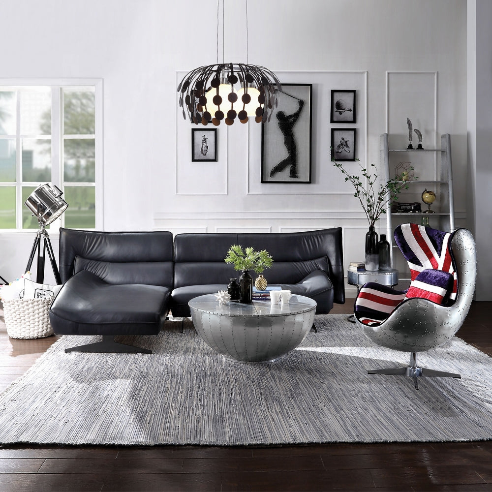 Brancaster British Flag Accent Chair W/Swivel 59835