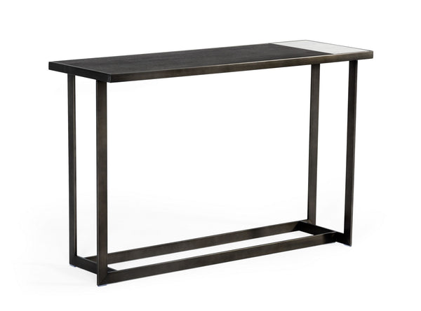 Fargo - Modern Ceramic & Grey Walnut Console Table