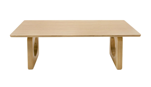 Modrest Washington - Modern Natural Oak Rectangular Dining Table