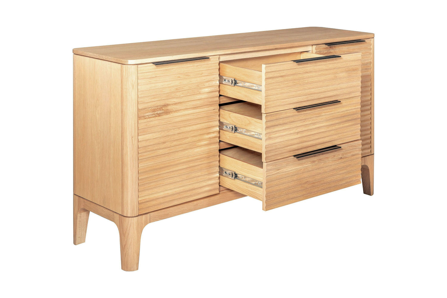 Seattle - Modern Natural Oak Buffet