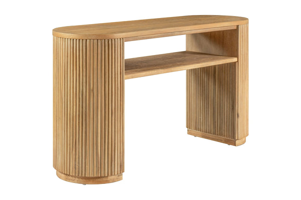 Jacobson - Modern Natural Acacia Console Table