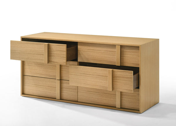 Nova Domus Berlin - Modern Natural Oak Bedroom Set