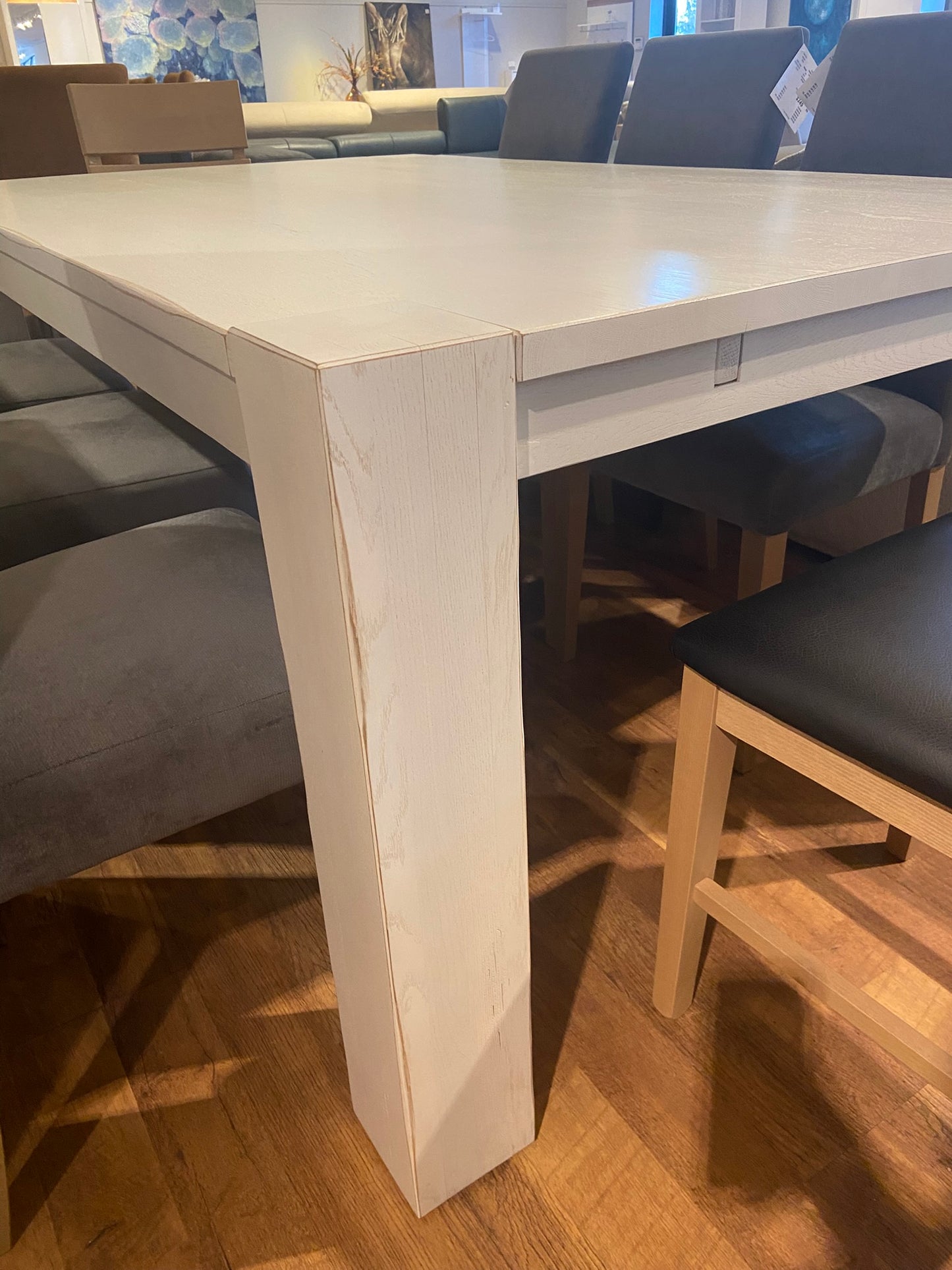 TNT 0526 100% Oak Dining Table - Last One