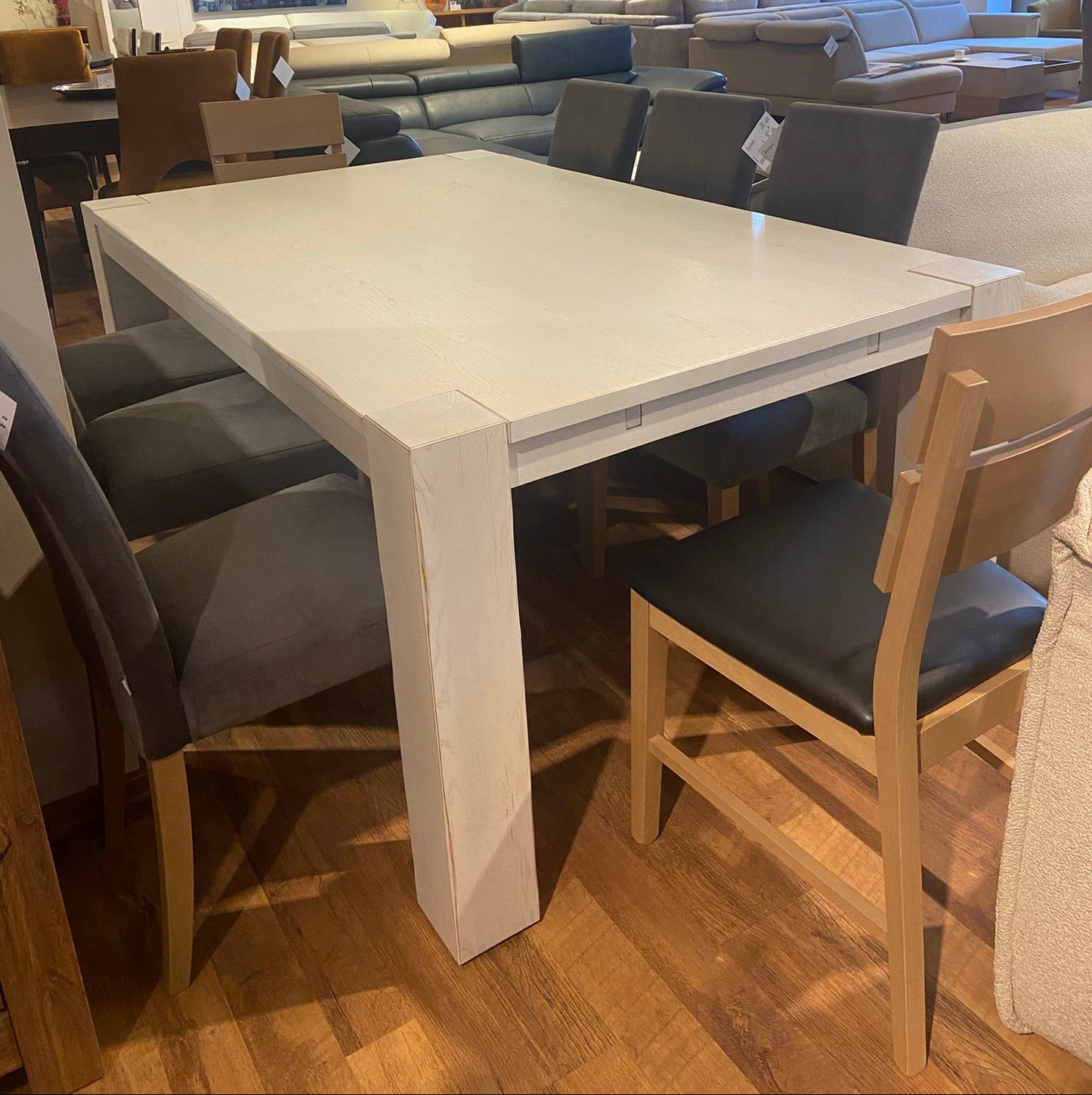 TNT 0526 100% Oak Dining Table - Last One